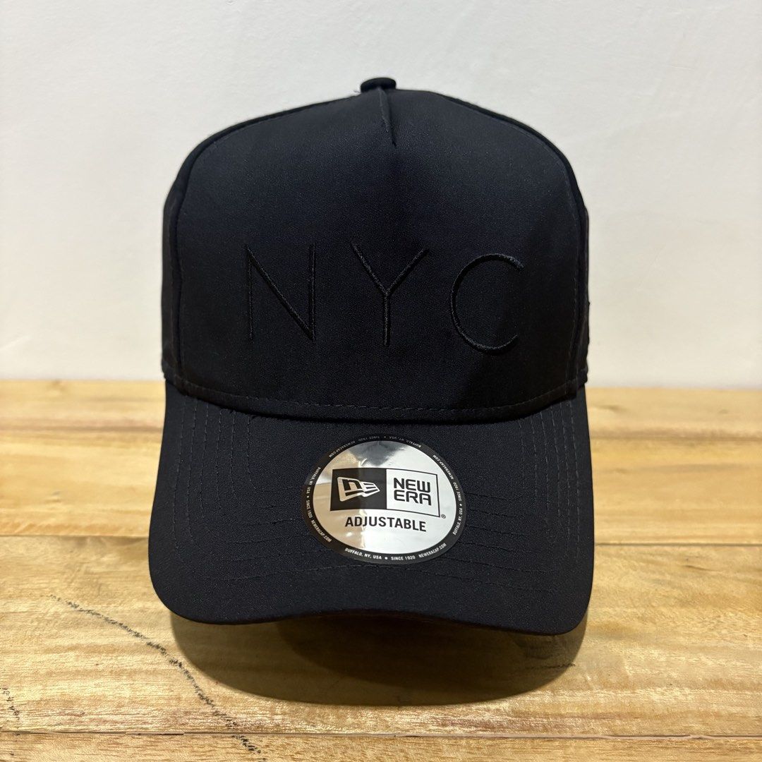 New Era NYC Black Adjustable Cap (Category: Caps & Hats) located in Dapitan. Submitted by payt3es_thrift. (Listing ID 1470850966, Image 1). Description: 🧢 NYC NEW ERA 💙 Classic black colorway ✅ New Era ✅ Size: OSFA ✅ Black embroidered New Era logo ✅ excellent condition ✅ See photos for actual condition & details 🚚 Shipping Fee: ₱90 via J&T 📍 Location: Dapitan City, Zamboanga del Norte, Mindanao .