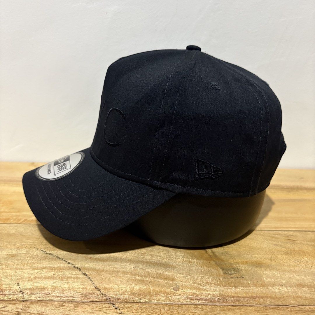 New Era NYC Black Adjustable Cap (Category: Caps & Hats) located in Dapitan. Submitted by payt3es_thrift. (Listing ID 1470850966, Image 2). Description: 🧢 NYC NEW ERA 💙 Classic black colorway ✅ New Era ✅ Size: OSFA ✅ Black embroidered New Era logo ✅ excellent condition ✅ See photos for actual condition & details 🚚 Shipping Fee: ₱90 via J&T 📍 Location: Dapitan City, Zamboanga del Norte, Mindanao .