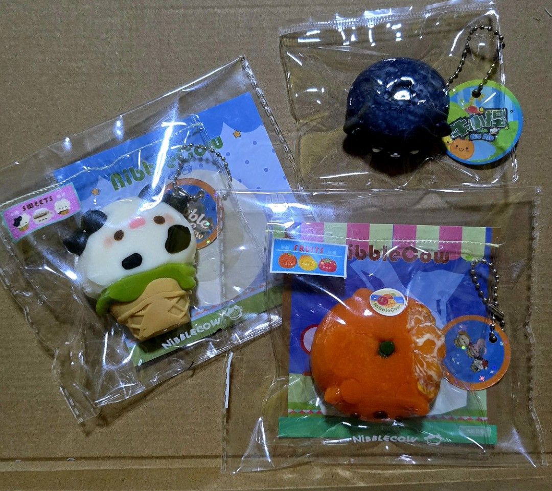 NibbleCow Squishy（牛小捏）, Toys & Collectibles, Toys, Plushies & Soft Toys ...