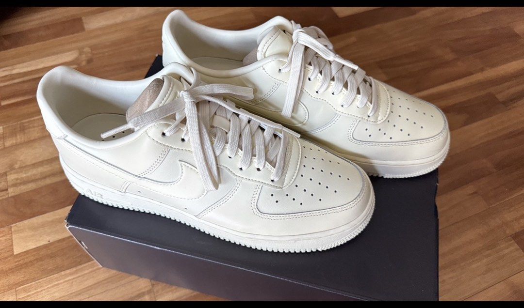 Nike Air Force 1 Coconut Milk Size 9.5 (Category: Sneakers) located in Taguig. Submitted by s.tree (Listing ID 1470799124, Image 1). Description: Nike Air Force 1 - Colorway: Coconut Milk (see pulled internet picture for better idea of color, rare color) - Size: 9.5 mens - Worn twice - Inclusion: Original box included.