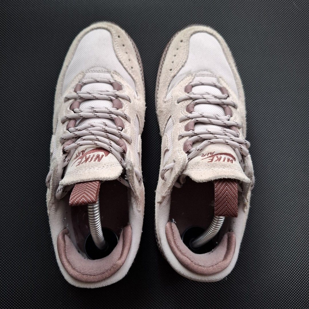Nike Air Force 1 Wild US6 (Category: Sneakers) located in Makati City. Submitted by mrgrtteb (Listing ID 1470773234, Image 1). Description: Nike Air Force 1 Wild in the Platinum Violet / Smokey Mauve / Earth colorway Size: Women's US 6 / UK 3.5 / EUR 36.5 Lightly used, perfect sole condition Location: Makati.