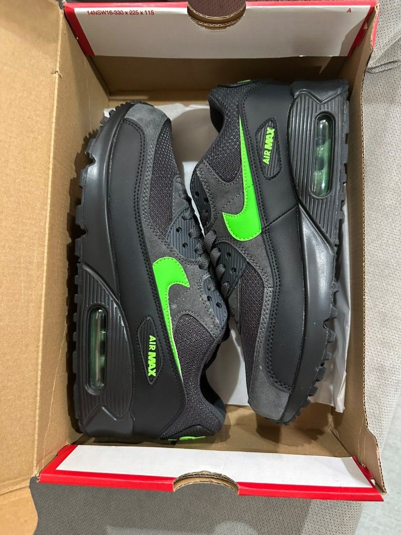 Nike Airmax 90 Anthracite (Category: Sneakers) located in Manila. Submitted by noblecrystal2026 (Listing ID 1470828930, Image 3). Description: NIKE AIRMAX 90 ANTRHACITE 8.5US MENS DM0029-015 BRANWNEW SCANNABLE QR ₱2,500.00 SHIPS NATI0NWIDE meetups SM Angono.