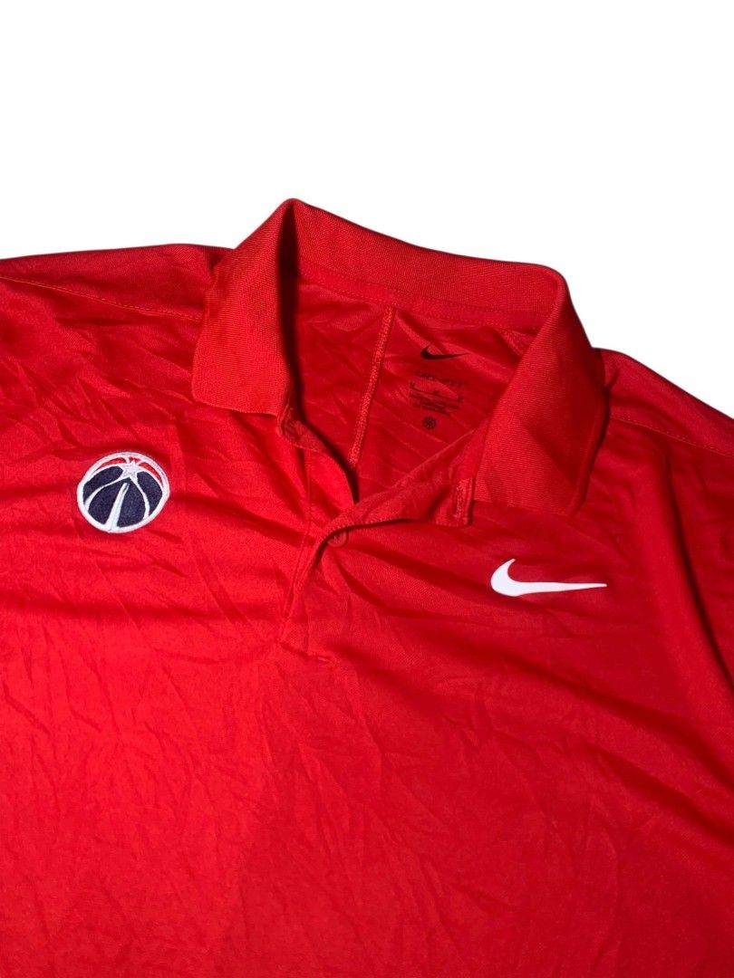 Nike Drifit Poloshirt Washington Wizards (Category: Activewear) located in Dipolog. Submitted by ethrifttt (Listing ID 1470795614, Image 2). Description: Nike Drifit Poloshirt Washington Wizards 21.5 x 28.5 excellent condition, no issue.