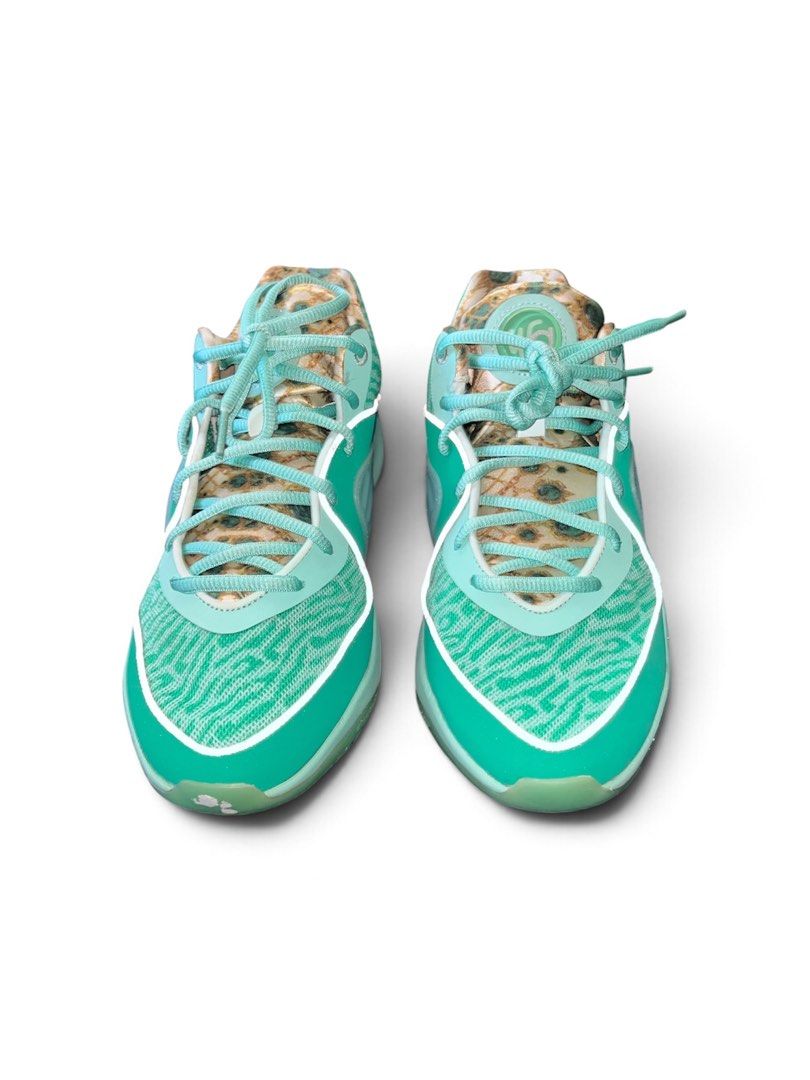 Nike KD 16 “Wanda” (Category: Sneakers) located in Nabua. Submitted by lastthrift2.0 (Listing ID 1470753550, Image 2). Description: •Bought orginally from Nike Factory Outlet SLEX(₱7,495.00) •Never been used! •Nike KD 16 “Wanda” •AUTHENTIC •BRANDNEW •NEVER BEEN USED •FROM NIKE FACTORY OUTLET - Striking teal and green colorway - Features a unique patterned interior lining - Comes with the original box - Ideal for both basketball performance and ev