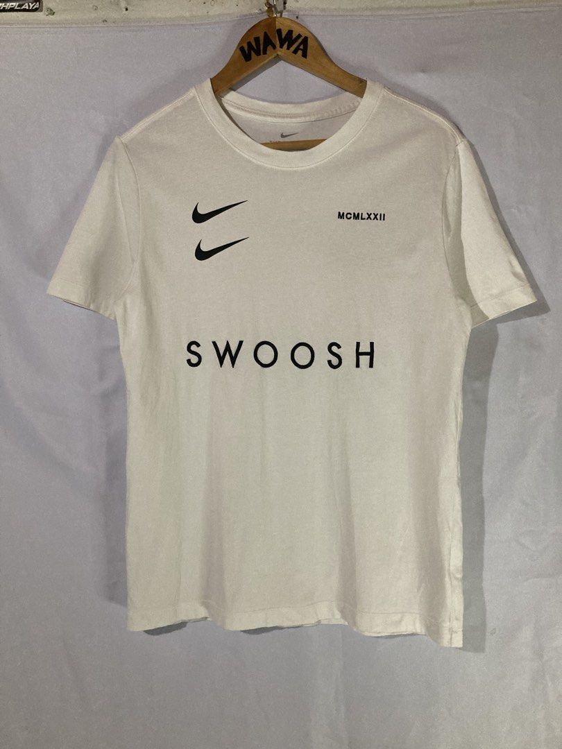 NIKE SWOOSH EMBROIDERED LOGO (Category: Blouses) located in Naga. Submitted by wwy3ips (Listing ID 1470745933, Image 2). Description: NIKE SWOOSH EMBROIDERED LOGO MEDIUM ON TAG 19 WIDTH 27 LENGTH EXCELLENT CONDIITON 10/10 COLOR RATE WASHED READY TO USE NO ISSUES .