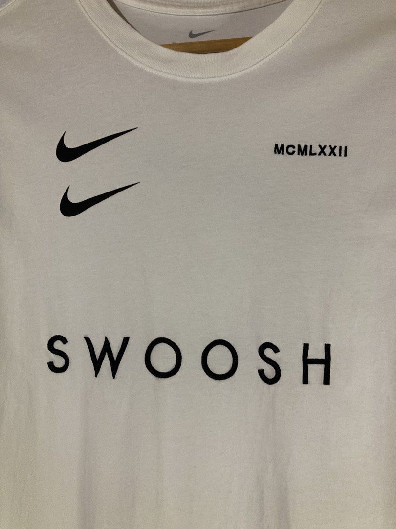 NIKE SWOOSH EMBROIDERED LOGO (Category: Blouses) located in Naga. Submitted by wwy3ips (Listing ID 1470745933, Image 3). Description: NIKE SWOOSH EMBROIDERED LOGO MEDIUM ON TAG 19 WIDTH 27 LENGTH EXCELLENT CONDIITON 10/10 COLOR RATE WASHED READY TO USE NO ISSUES .