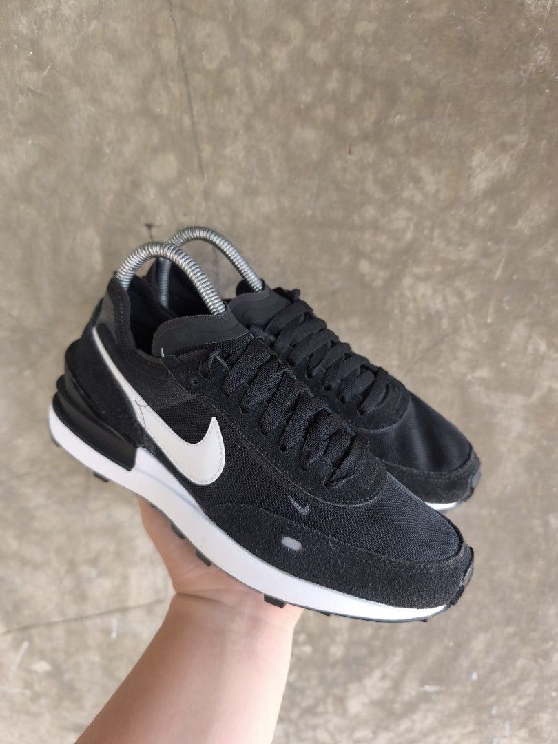 Nike Waffle One Black (Category: Sneakers) located in Baguio. Submitted by soleseekerph (Listing ID 1470799121, Image 2). Description: US 6.5, Euro 37.5, 23.5 cm Excellent condition.