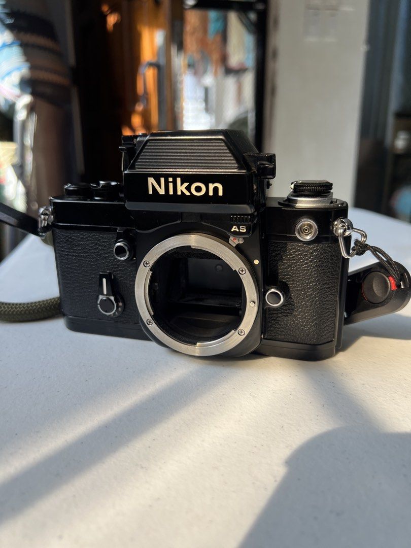Nikon F2AS Film Camera (Category: Cameras) located in Daraga. Submitted by frankmarbs (Listing ID 1470905665, Image 1). Description: Nikon F2AS - ₱25,000 negotiable :) - 9/10 condition - some signs of usage and minimal brassing - all speeds working - timer working - DP-12 meter working - viewfinder clear but might need some cleaning - free 2x LR44 batteries I can do meetups around Legazpi, Albay MOD: JnT or LBC (buyer pays shipping) MOP: Cash/Gca