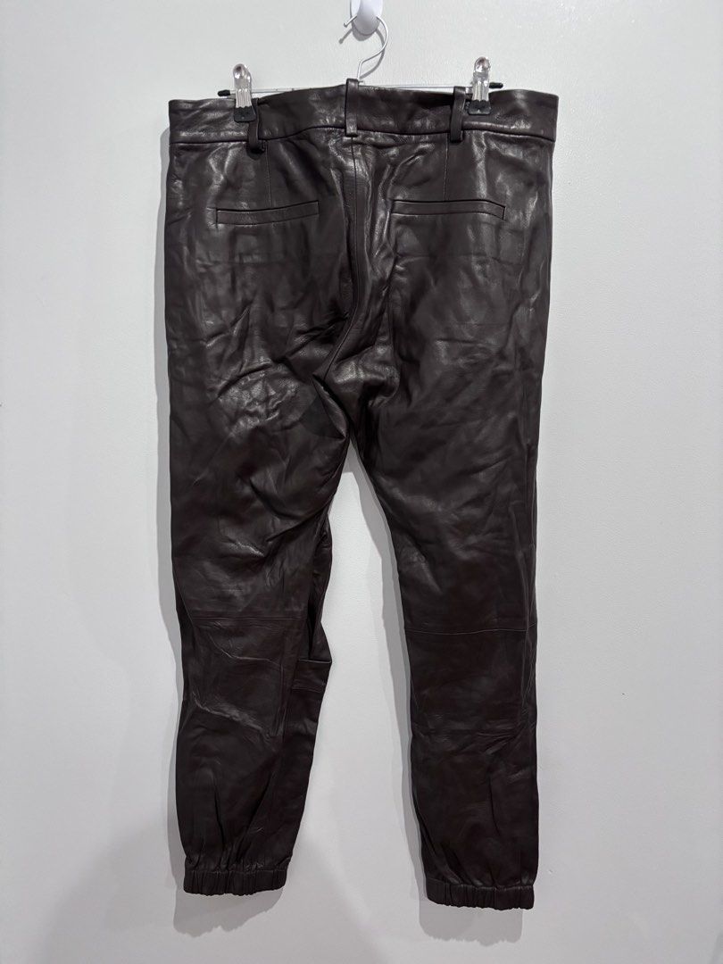 Nili Lotan Lambskin Leather Pants (Category: Luxury Apparel) located in Dumaguete. Submitted by dgte.grails (Listing ID 1470850575, Image 2). Description: Nili Lotan Lambskin Leather Pants 17 on tape size 30-32 length 35 Excellent condition! no flaws 2000+sf pm.