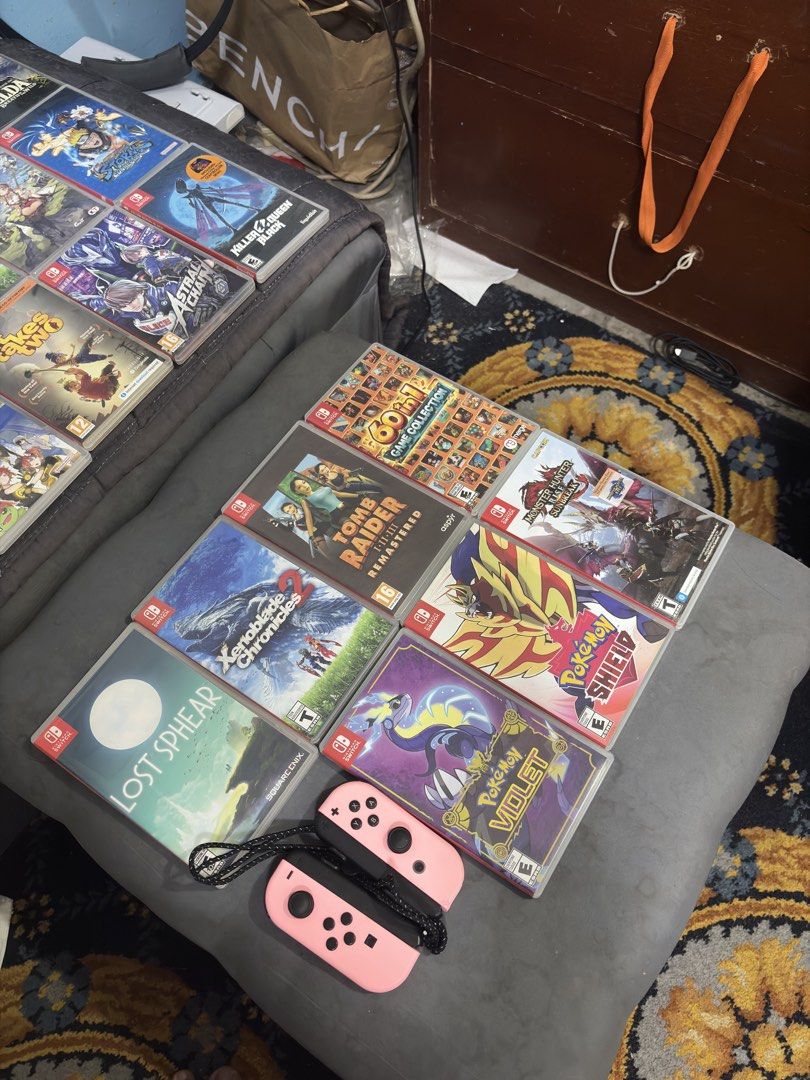 Nintendo 1 & 2 Games, Memory Card & Joycon (Category: Nintendo) located in Cavite. Submitted by xsavier88 (Listing ID 1470788245, Image 3). Description: 🌟For sale! Nintendo Switch 1 & 2 Games & Accessories 🌟Accessories: Sandisk A1 Ultra 256GB Memory Card - 2,200 Pastel Pink Nintendo Switch Joycons with straps - 2,500 🌟Nintendo Switch 2 Games: Madden 26 - 2,500 Dynasty Warriors (Unused Code) - 2,300 🌟Nintendo Switch 1 Games (Playable on Switch