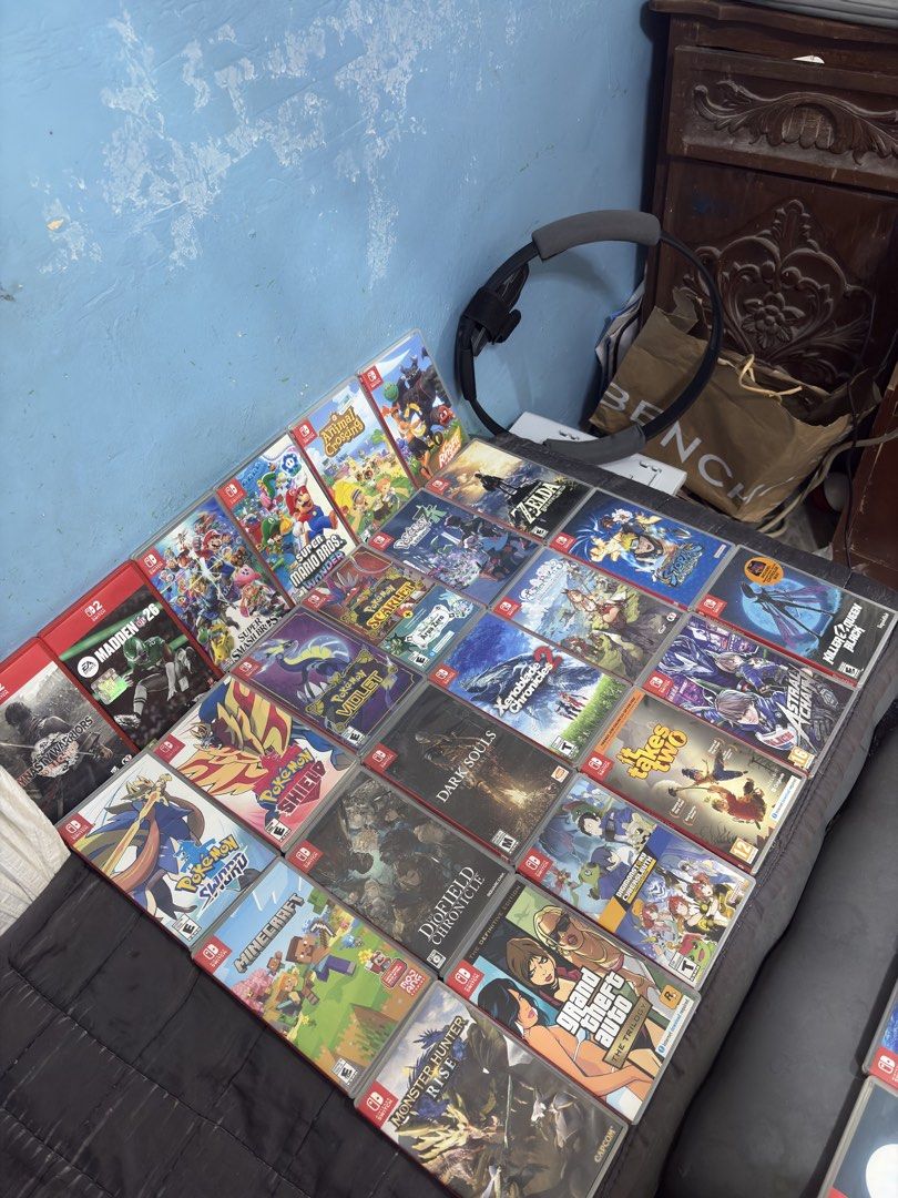 Nintendo 1 & 2 Games, Memory Card & Joycon (Category: Nintendo) located in Cavite. Submitted by xsavier88 (Listing ID 1470788245, Image 2). Description: 🌟For sale! Nintendo Switch 1 & 2 Games & Accessories 🌟Accessories: Sandisk A1 Ultra 256GB Memory Card - 2,200 Pastel Pink Nintendo Switch Joycons with straps - 2,500 🌟Nintendo Switch 2 Games: Madden 26 - 2,500 Dynasty Warriors (Unused Code) - 2,300 🌟Nintendo Switch 1 Games (Playable on Switch