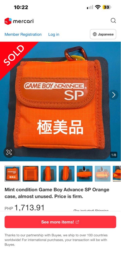 Nintendo Gameboy advance SP pouch (Category: In-Game Products) located in Zamboanga. Submitted by lcomprendio26013 (Listing ID 1470880766, Image 3). Description: PLEASE READ THE DESCRIPTION BEFORE YOU ORDER OR CHAT ME👍 AUTHENTIC Brand: Nintendo Check picture for price reference sold 📢pay today,ship out tomorrow 📢All picture posted are actual item that will you get 📢📢pg hnd aq makarply dto sa carousel paki messge aq sa peysbuk SEARCH LZ FIGUR