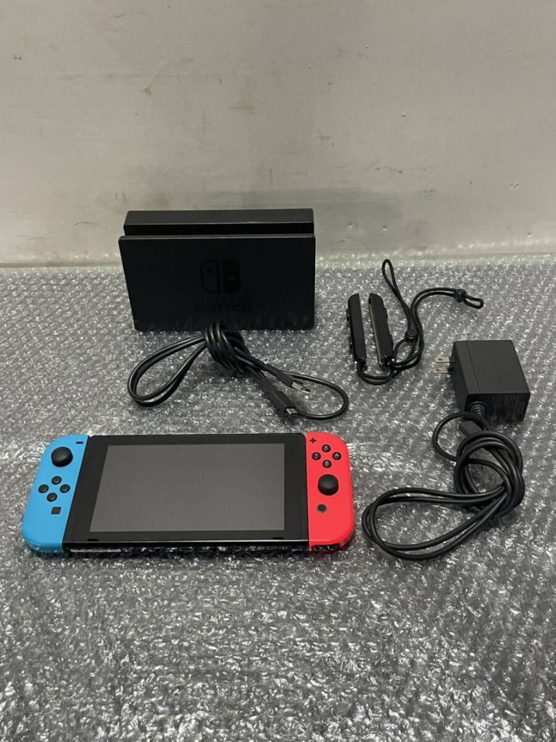 Nintendo Switch Console, Joy-Con, and Dock (HAC-001/1020c) (Category: Nintendo) located in Caloocan City. Submitted by letao_shopping_ph (Listing ID 1470830118, Image 2). Description: Condition Rank: [5] ■ Dimensions: Width 240mm / Depth 100mm / Height 25mm ■ Model Year: ■ Model Number: HAC-001 ■ Contents: Please refer to the photos for all included accessories and the condition of the item. Power-on confirmed. Factory reset performed. Minor scra