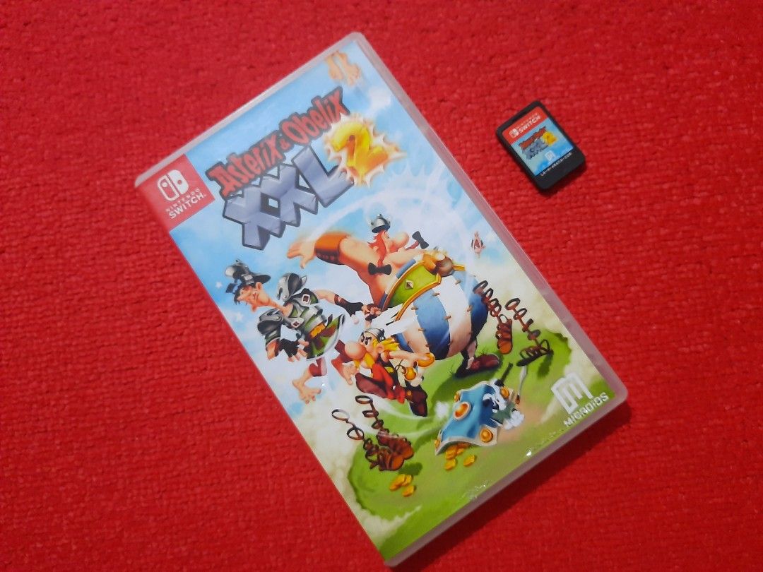 Nintendo switch game Asterix & Obelix XXL2 (Category: Nintendo) located in Quezon City. Submitted by ZeldaMACcloud (Listing ID 1470853405, Image 1). Description: SALE of Swap nintendo switch game ASTERIX & OBELIX XXL2 ( GAME) good Condition, good working Sale Or Swap , 1,300 meet Up or Pick Up my place Quezon city , Republic Avenue..