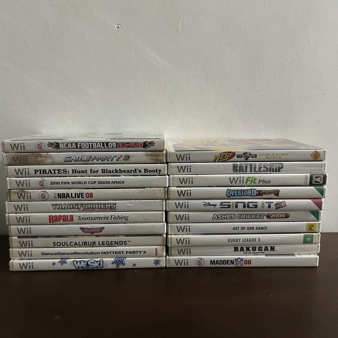 Nintendo Wii Games (250 each) (Category: Nintendo) located in Quezon City. Submitted by argamenest (Listing ID 1470926266, Image 1). Description: All games are tested and working 250 each fairview Quezon city.