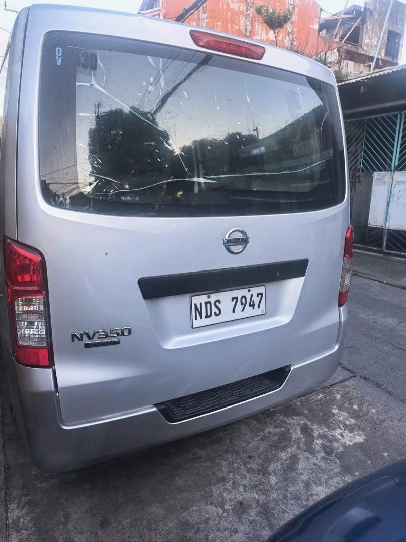 Nissan Nv350 Urvan Manual (Category: Used Cars) located in Manila. Submitted by glassguy2416 (Listing ID 1470751133, Image 3). Description: Nissan urvan 2016 •manual transmission diesel • cold ac • presenstable • may roof rack Complete papers Orig or cr Kame first owner 139k odo Issue scratches normal sa second hand palitin tint .
