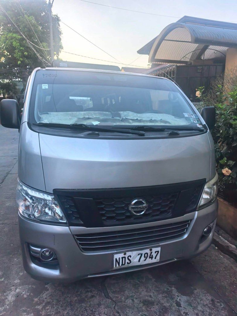 Nissan Nv350 Urvan Manual (Category: Used Cars) located in Manila. Submitted by glassguy2416 (Listing ID 1470751133, Image 1). Description: Nissan urvan 2016 •manual transmission diesel • cold ac • presenstable • may roof rack Complete papers Orig or cr Kame first owner 139k odo Issue scratches normal sa second hand palitin tint .