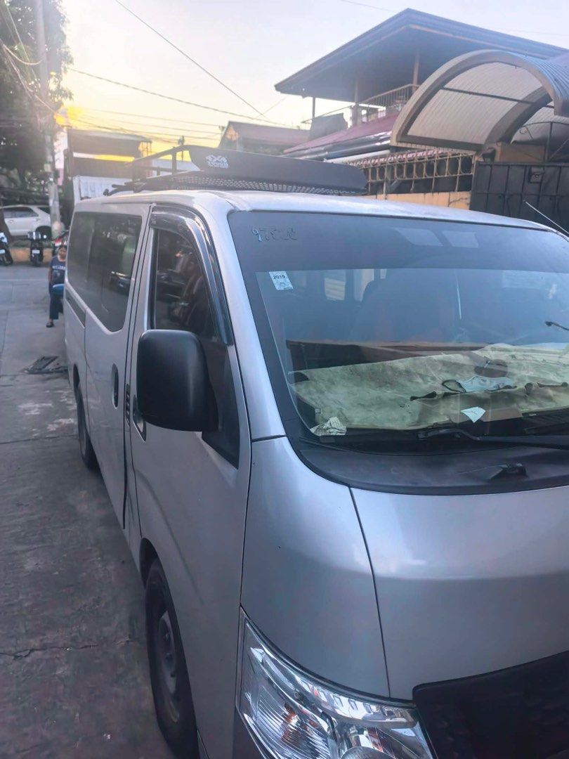 Nissan Nv350 Urvan Manual (Category: Used Cars) located in Manila. Submitted by glassguy2416 (Listing ID 1470751133, Image 2). Description: Nissan urvan 2016 •manual transmission diesel • cold ac • presenstable • may roof rack Complete papers Orig or cr Kame first owner 139k odo Issue scratches normal sa second hand palitin tint .