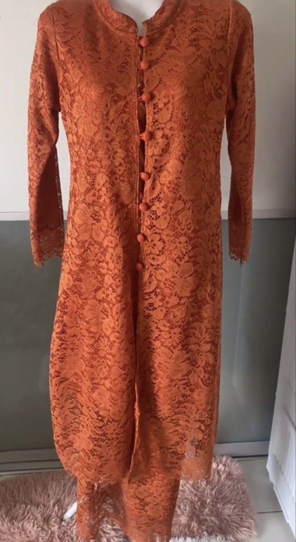 Progressive Brick nurul kebaya brick orange s, Women's Fashion, Muslimah Fashion, Baju ...