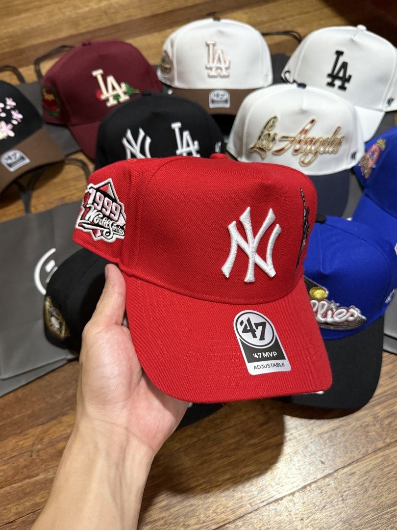 NY MULTI-PATCH AFRAME CAP (Category: Caps & Hats) located in Pasig City. Submitted by t.fusion (Listing ID 1470917937, Image 1). Description: NY MULTI-PATCH AFRAME CAP - brand new & legit 💯 - comes with ziplock and 47 og paper bag 🔖 ₱800 each +sf.