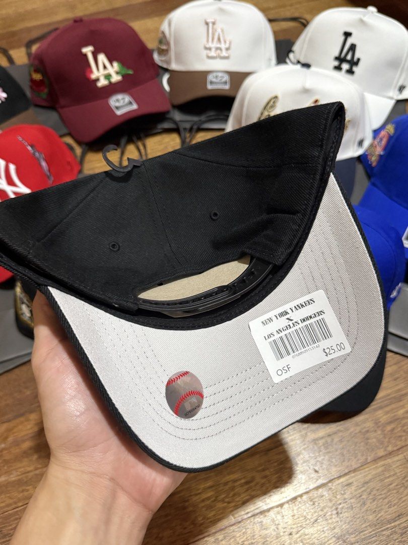 NY X LA AFRAME CAP (Category: Caps & Hats) located in Pasig City. Submitted by t.fusion (Listing ID 1470917798, Image 3). Description: NY X LA AFRAME CAP - brand new & legit 💯 - comes with ziplock and 47 og paper bag 🔖 ₱750 each +sf.