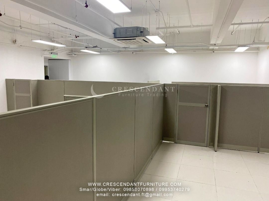 Office Room Divider Partition (Category: Office Furniture & Fixtures) located in Pasig City. Submitted by abicft (Listing ID 1470750659, Image 2). Description: (THE PRICE IS FOR POSTING PURPOSES ONLY) CUSTOMIZE OFFICE PARTITION/WORKSTATION Custom-color, measurement 4.5cm thickness in beige/dark gray frame 📌FREE QUOTATION! 📌FREE SITE VISIT & FREE ESTIMATE within Metro Manila 📌FREE 2D AND 3D LAYOUT or you can send us your measurement/layout. 📍O