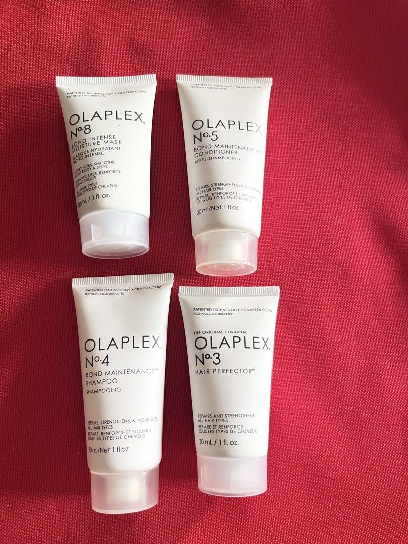 OLAPLEX PER PIECE (Category: Hair) located in Manila. Submitted by luxeclassyshop (Listing ID 1470790051, Image 1). Description: AVAILABLE NO 8 BOND INTENSE MOISTURE MASK 30ml 4pc NO 5 bond maintenance conditioner 30ml 27pcs NO 4 BOND MAINTENANCE SHAMPOO 30ml 27pcs No 3 HAIR PERPFECTO 3pcs .