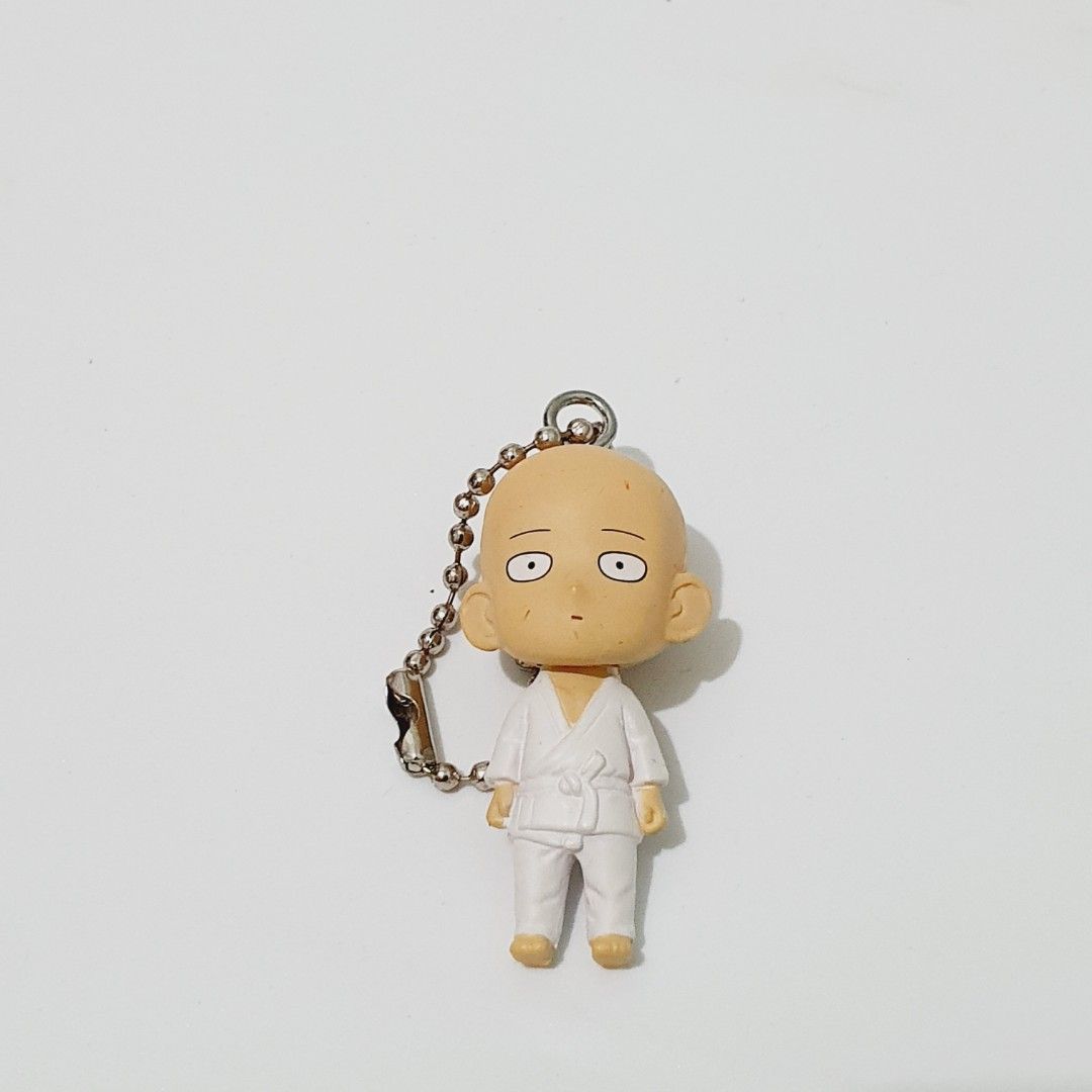 One Punch Man Mascot Figure Keychain Charm (Category: Character Goods) located in Taytay. Submitted by kyo.mono (Listing ID 1470882935, Image 1). Description: 💟Follow us on IG: kyo.mono for faster replies TikTok: kyo.mono_ for videos and review Good condition Auth from Japan Actual photo posted.