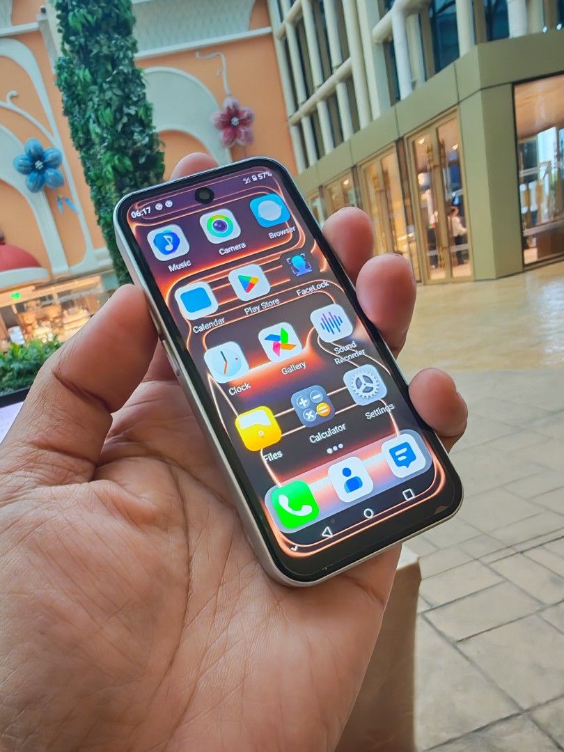 Onemyth A19 Pro (Mini iPhone 17) (Category: Android Others) located in Caloocan City. Submitted by chickencubes (Listing ID 1470930190, Image 2). Description: Unit is complete with box, type cable, Silicone Case and in very good conditionn. Almost new No issues whatsoever..