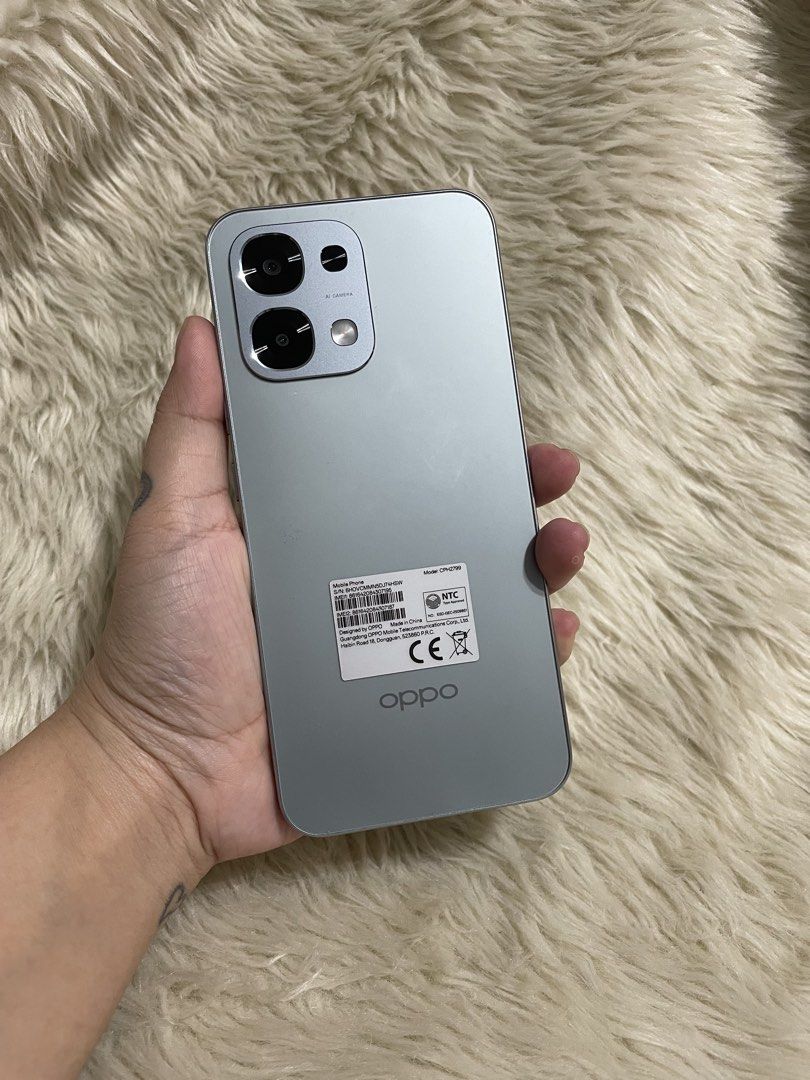 Oppo A6 Pro 256gb (Category: OPPO) located in Cainta. Submitted by iamairg (Listing ID 1470925165, Image 1). Description: For sale or swap to lower units plus cash. Pass to straight swap. Oppo A6 Pro 8/256gb MediaTek Hello G100 7000 mAh Openline to all networks No issue Like-new condition 98% smooth all sides Unit and case only May bawas pa for sure buyer!.