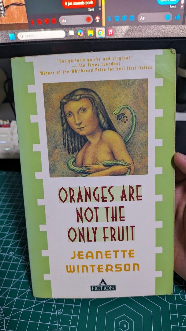 Oranges Are Not The Only Fruit - Jeanette Winterson (Category: Storybooks) located in Dasmarinas. Submitted by pudgydadog (Listing ID 1470909181, Image 1). Description: Oranges Are Not The Only Fruit by Jeanette Winterson Lightly Used 650 + sf Dasmariñas, Cavite MOP: Gcash/Gotyme/Maribank MOD: J&T/Lalamove .