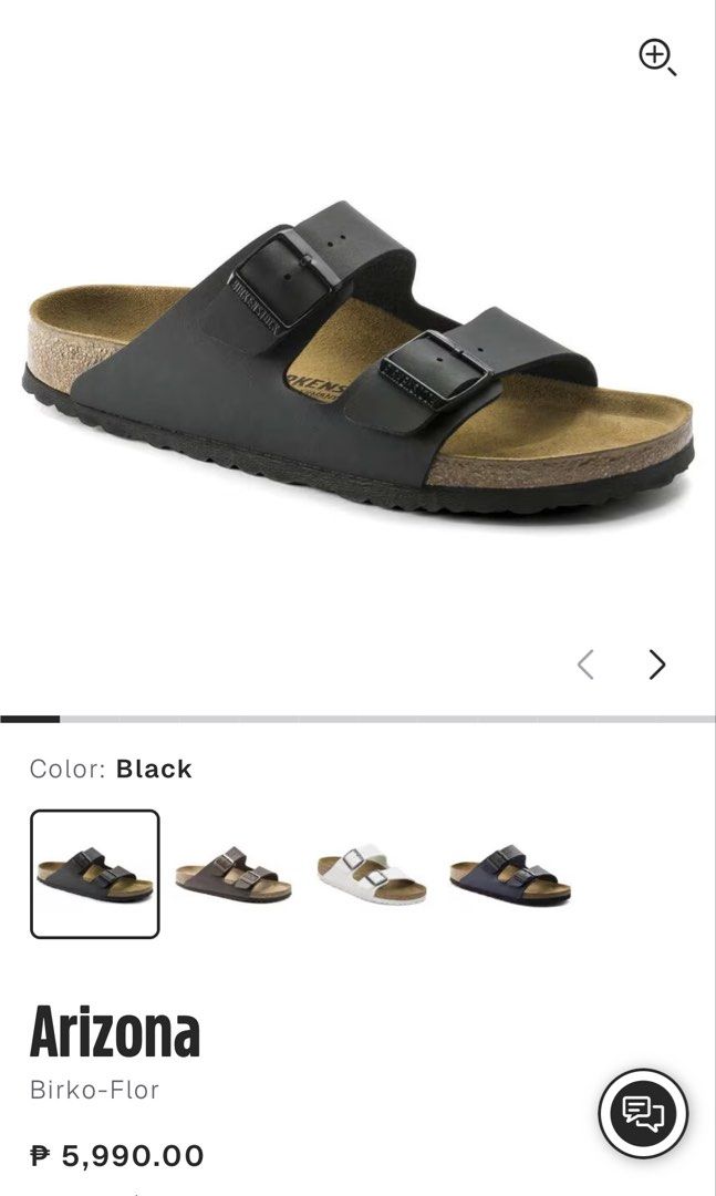 Original Birkenstock Arizona 💯 (Category: Flats & Sandals) located in Tarlac. Submitted by outsource.psg (Listing ID 1470818498, Image 2). Description: Original Birkenstock Arizona 💯 Size: 39 Like New (Maganda sa personal) MaII Price: P5,990 ❎ P2,250 + SF ✅ Dm Sure Buyer .