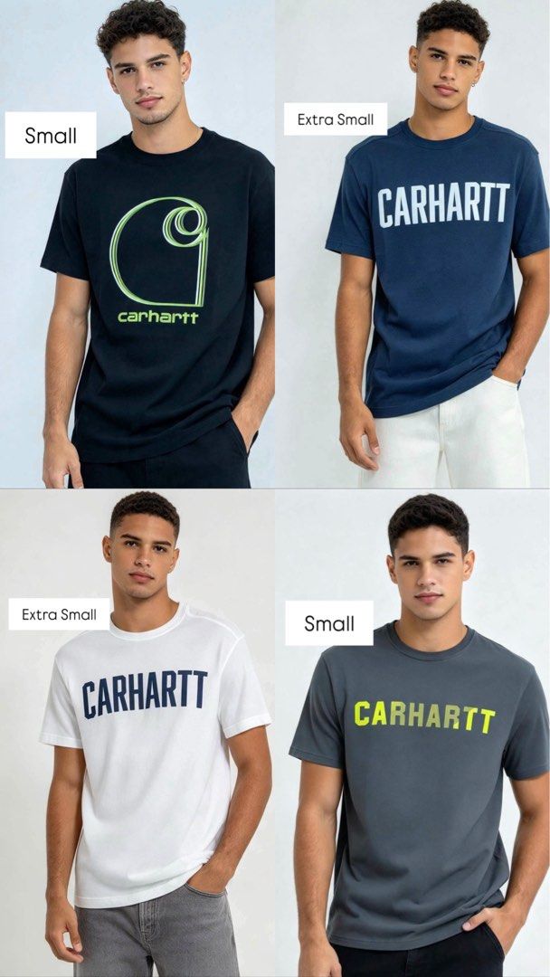 Original Carhartt Shirts (Category: Tshirts & Polo Shirts ) located in Santa Rosa. Submitted by miqboutique (Listing ID 1470866149, Image 2). Description: Carhartt Shirts Prices ranges from ₱1,499-₱1,699 + SF • Ready to ship • Guaranteed Original Fb page: Miq's Boutique.