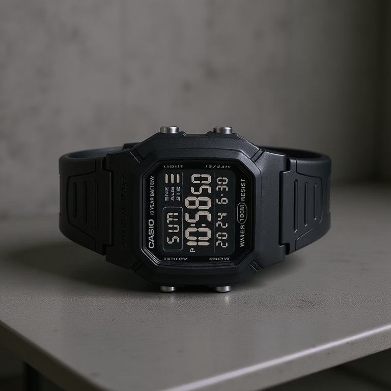 Original Casio W-800H-1B (Category: Men's Watches) located in Manila. Submitted by sir.chief1 (Listing ID 1470812020, Image 1). Description: Original Casio W-800H-1B Digital Rubber All Black 100M Water Resistant Good as brand new, 2x lng nasuot. With Box, Manual & Warranty. For Pick Up or meet up, test to sawa. Location: Gagalangin, Tondo or Welcome Rotonda..