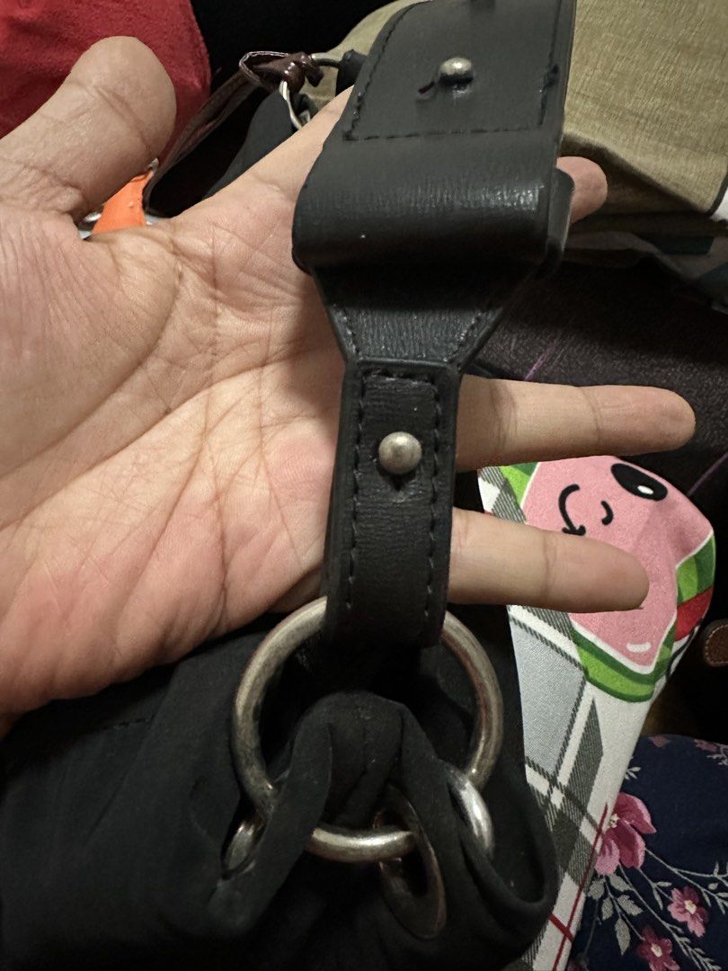 original Ganni bag puffer black nylon (Category: Shoulder Bags) located in Manila. Submitted by mommyof6 (Listing ID 1470879648, Image 3). Description: original mostly stored it was supposed to be my mini chic bag but ive become a mom so I lost confidence to wear it hard to let go honestly can go with any looks or outfit casual or semi formal very decent.