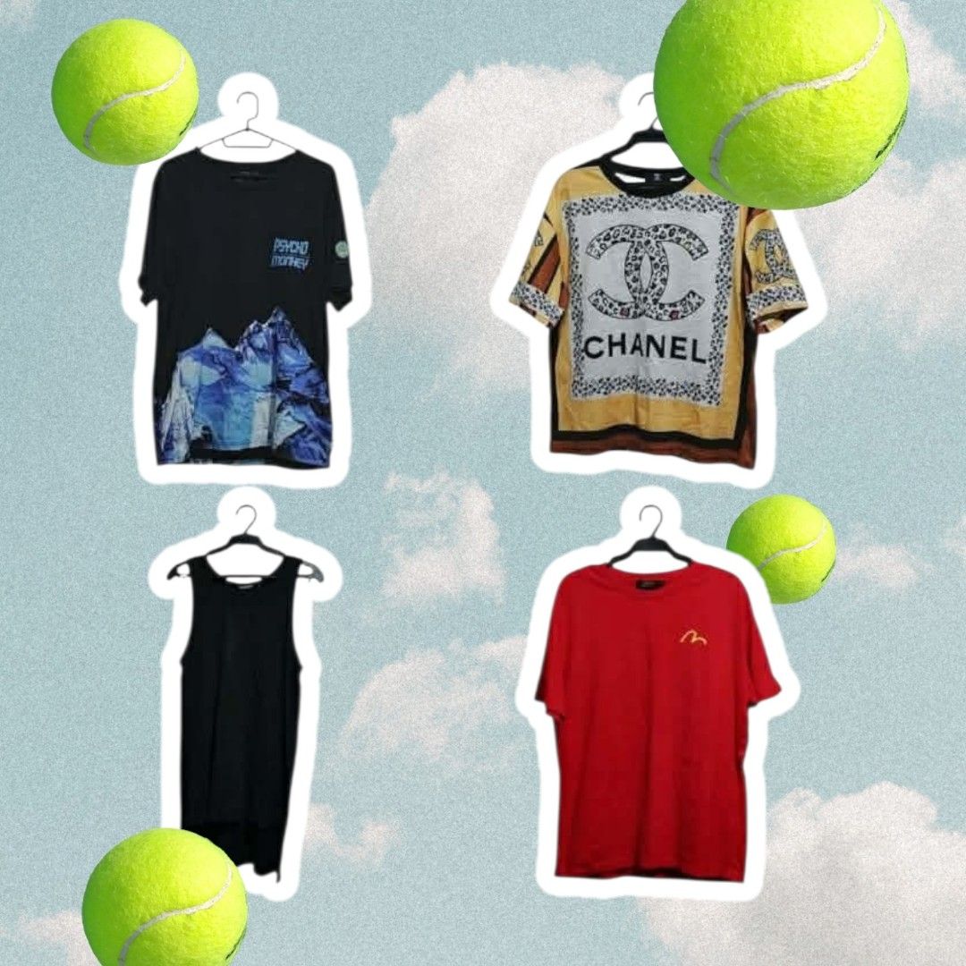 Oversized Graphic Tees Bundle 4pcs + Sando | Graphic Bundle (Category: Tshirts & Polo Shirts ) located in Makati City. Submitted by kayogre.ph (Listing ID 1470823169, Image 1). Description: TAYO PO, PINAKA-LOWEST AT THE MARKET! 💯 If natataasan po kayo sa PRESYO ko. Open po ang "MAKE OFFER" button ko. Kayo po mag-dedecide, ng PRESYO niyo. MABILISAN lang po ako magbenta. (all items, are sale on rush! 💨) 🚛 FAST & FREE SHIPPING on most items! ‡ DI