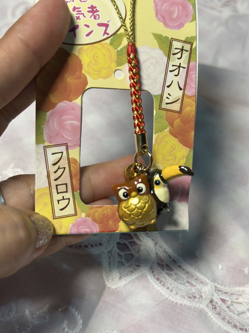 Owl and Parrot Lucky Charm (Category: Charms) located in Davao. Submitted by favoritepreloved (Listing ID 1470814543, Image 2). Description: .