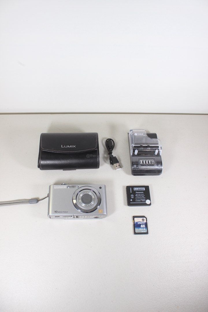 Panasonic Lumix DMC-FS42 10.1 MP Digital Camera (Category: Cameras) located in Tarlac. Submitted by thecouclub (Listing ID 1470847988, Image 2). Description: Panasonic Lumix DMC-FS42 10.1 MP Digital Camera ♡ ̆̈ CCD sensor ♡ ̆̈ built-in flash working ♡ ̆̈ movie mode with sound ♡ ̆̈ MEGA O.I.S image stabilization ♡ ̆̈ scene modes ♡ ̆̈ color mode ♡ ̆̈ 4x optical zoom ♡ ̆̈ digital zoom ♡ ̆̈ 2.5” LCD display ♡ ̆̈ all buttons working ♡ ̆̈ clean lumix l