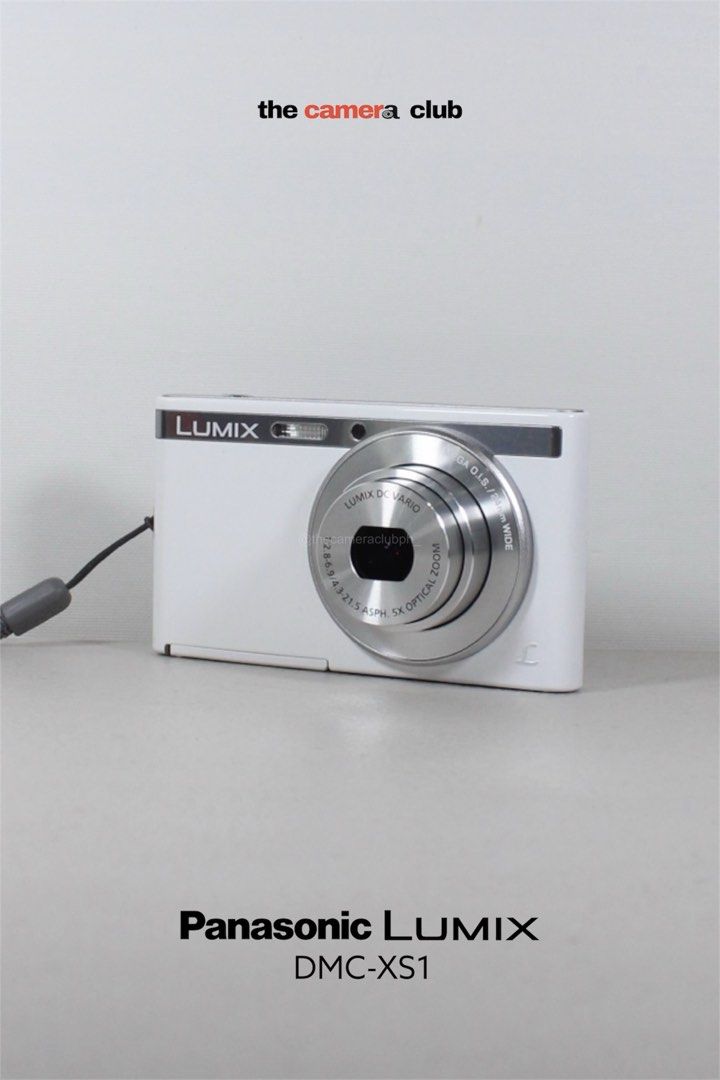 Panasonic Lumix DMC-XS1 16.0 MP Digital Camera (Category: Cameras) located in Tarlac. Submitted by thecouclub (Listing ID 1470848416, Image 1). Description: Panasonic Lumix DMC-XS1 16.0 MP Digital Camera (White) ♡ ̆̈ CCD sensor ♡ ̆̈ built-in flash working ♡ ̆̈ HD movie mode (720p) ♡ ̆̈ MEGA optical image stabilization ♡ ̆̈ scene modes ♡ ̆̈ creative control ♡ ̆̈ panorama shot ♡ ̆̈ color mode ♡ ̆̈ red-eye removal ♡ ̆̈ 5x optical zoom ♡ ̆̈ 4x digita