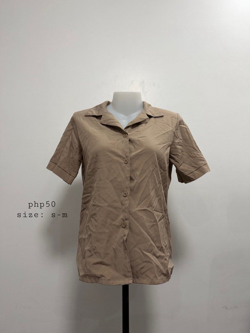 Pastel Brown Polo (Category: Blouses) located in Antipolo. Submitted by nlknn_ (Listing ID 1470836033, Image 1). Description: .