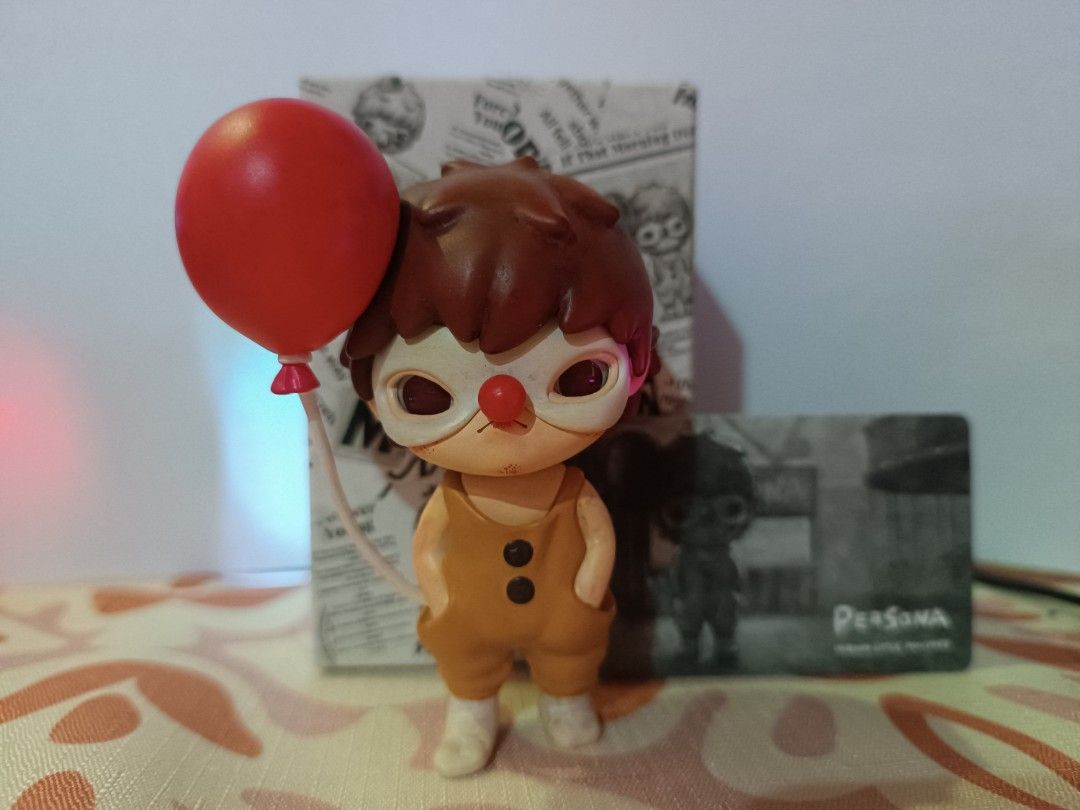 Persona - Little Mischief | Hirono (Category: Designer & Blind Box Toys) located in Magalang. Submitted by jules.diz (Listing ID 1470887191, Image 1). Description: QUITTING SALE !! MINT CONDITION, DISPLAYED ON BOX WITH SILICA GEL COMPLETE BOX, FOIL, CARD DM FOR MORE INFO.