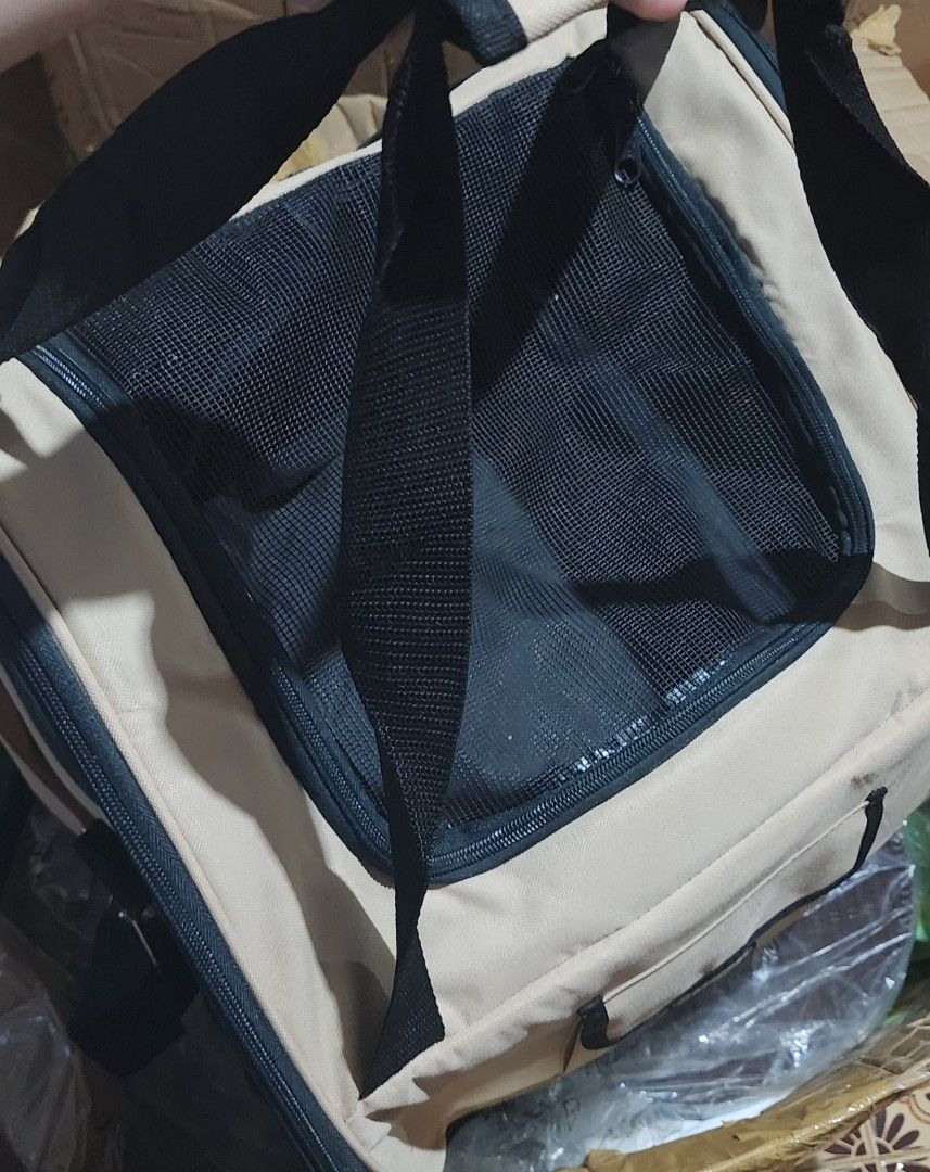 Pet car seat carrier (Category: Homes & Other Pet Accessories) located in Baguio. Submitted by coffeesilvershadow_28 (Listing ID 1470744094, Image 2). Description: From HK box Petcomer car seat carrier Bnew pa Baguio dropping Jnt shipping- Payment first plus sf before shipping.