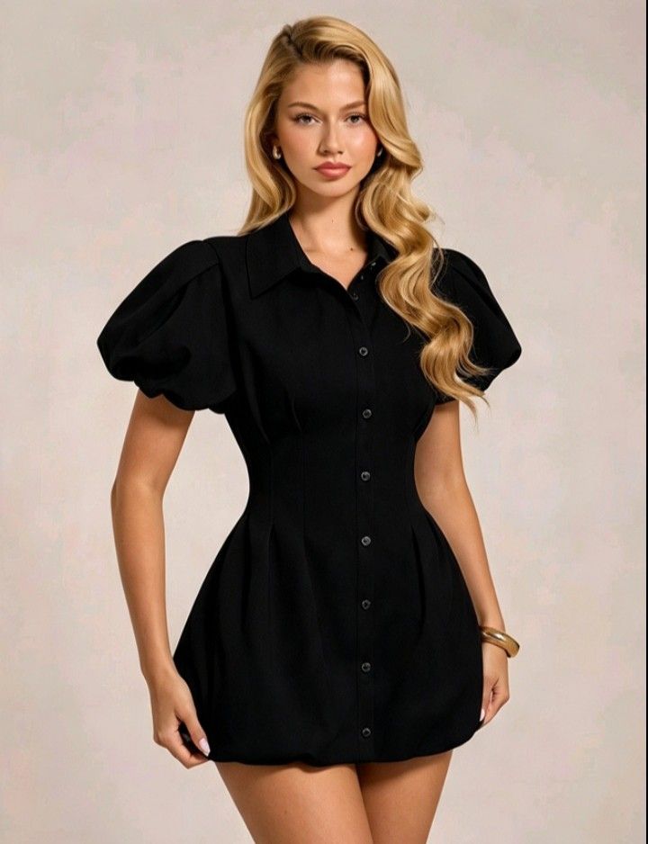 PETAL SLEEVE MINI DRESS (Category: Dresses) located in Manila. Submitted by swiftgem.027998 (Listing ID 1470856596, Image 1). Description: PETAL SLEEVE MINI DRESS PABUBBLE STYLE DIN UNG SKIRT NIA SUPER GANDA NITO PATI QUALITY FOR KEEPS TO PAG WALANG KUMUHA PAFIT BANDA S WAIST MED-LARGE SIZE.