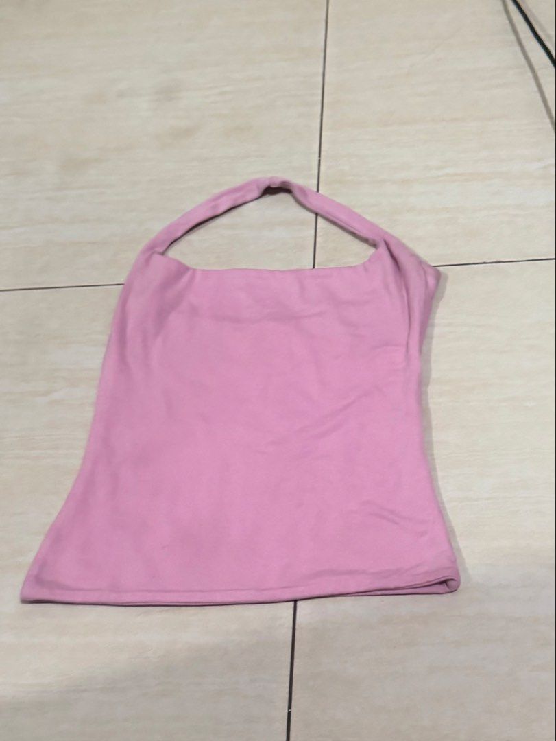 pink fitted double lining halter top (Category: Blouses) located in Manila. Submitted by misty186 (Listing ID 1470854734, Image 1). Description: .