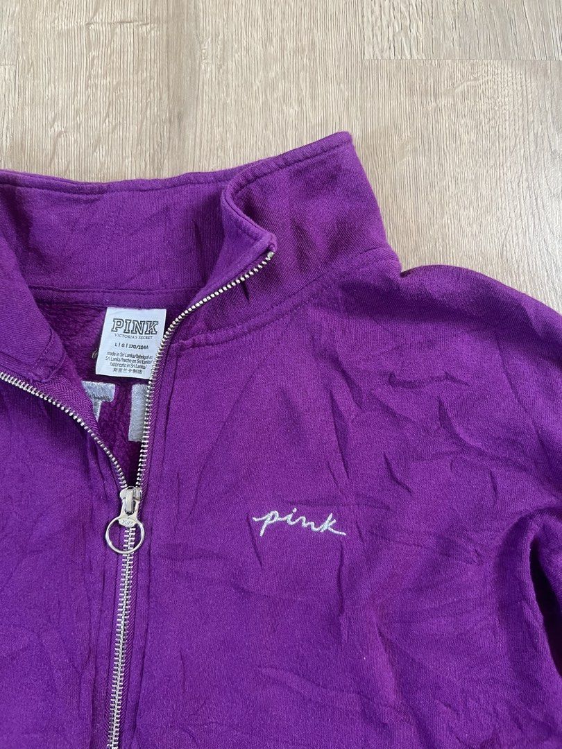 Pink Fleece Quarter-Zip Pullover (Category: Coats, Jackets and Outerwear) located in Angeles City. Submitted by mark.happenss (Listing ID 1470821226, Image 3). Description: PINK Campus Fleece Quarter-Zip Pullover Waist: 23 Length: 28.
