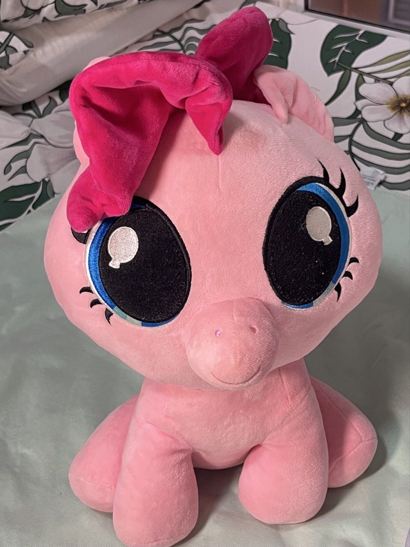 Pink Pony Plush Toy and Princess Doll Bundle (Category: Plushies & Soft Toys) located in Pasig City. Submitted by mommyskywalker (Listing ID 1470830589, Image 3). Description: - Set of 2 adorable plush toys sold together - Includes a large pink pony with huge embroidered eyes and bright pink mane - Includes a soft princess doll in a purple and pink dress with matching cape - Both items are freshly cleaned and made of super soft material - Perfect