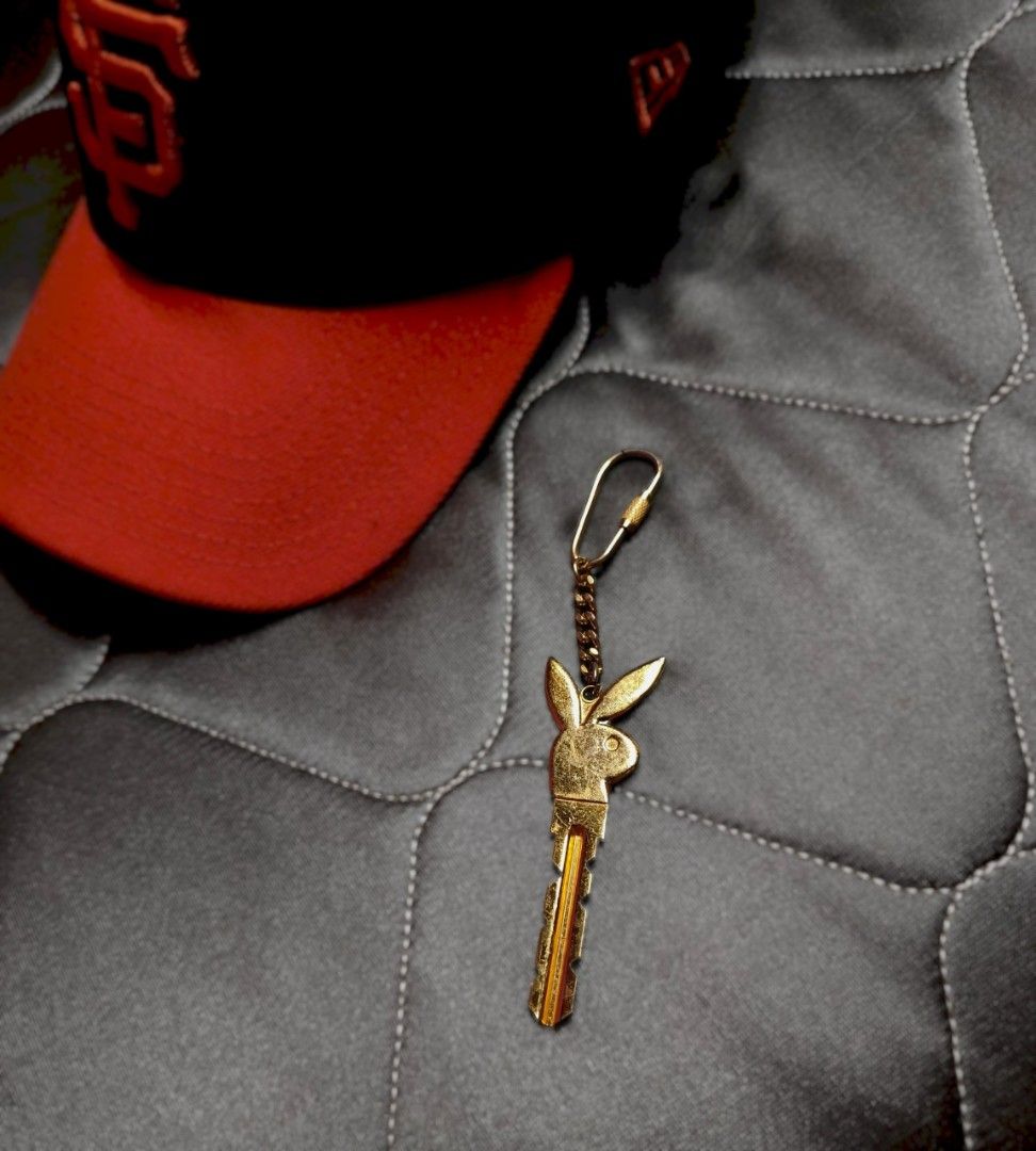 Playboy Keychain (Category: Other Accessories) located in Digos. Submitted by emmanuel28 (Listing ID 1470763940, Image 1). Description: vintage y2k Playboy Keychain authentic from Japan no tarnish just minimal marks or scratch Location: Davao del sur Buyer shoulders shipping fee.