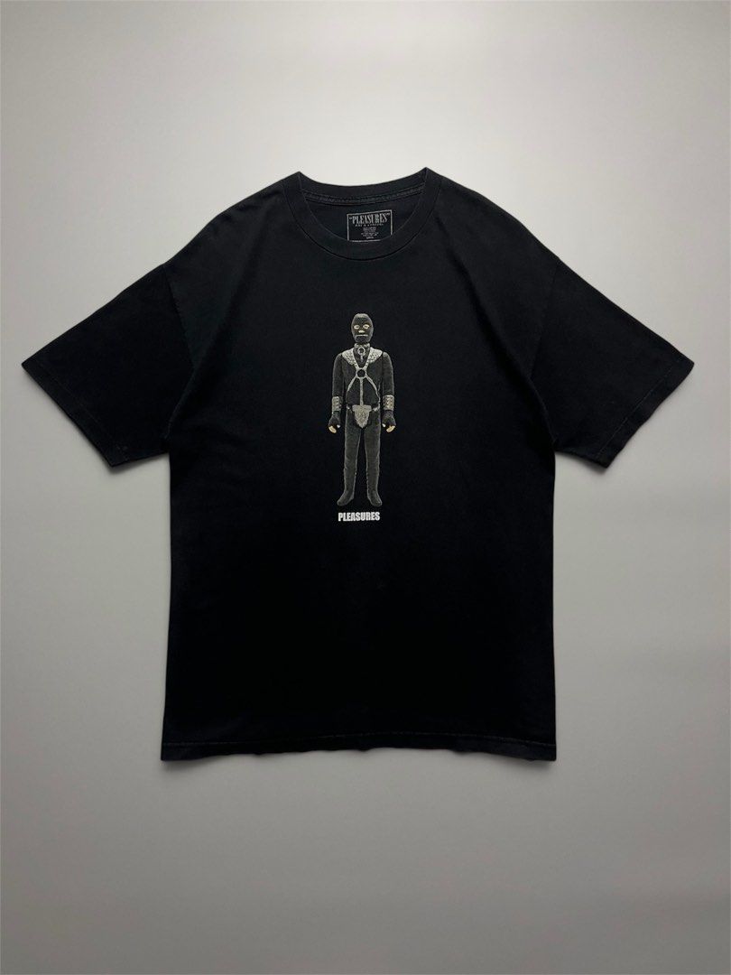 Pleasure Modern Gimp Suit Action Figure Tee (Category: Tshirts & Polo Shirts ) located in Bulacan. Submitted by way2lifestyle (Listing ID 1470871136, Image 1). Description: (In Inches) Best Fit: Large Width: 21” Length: 30” Excellent condition.