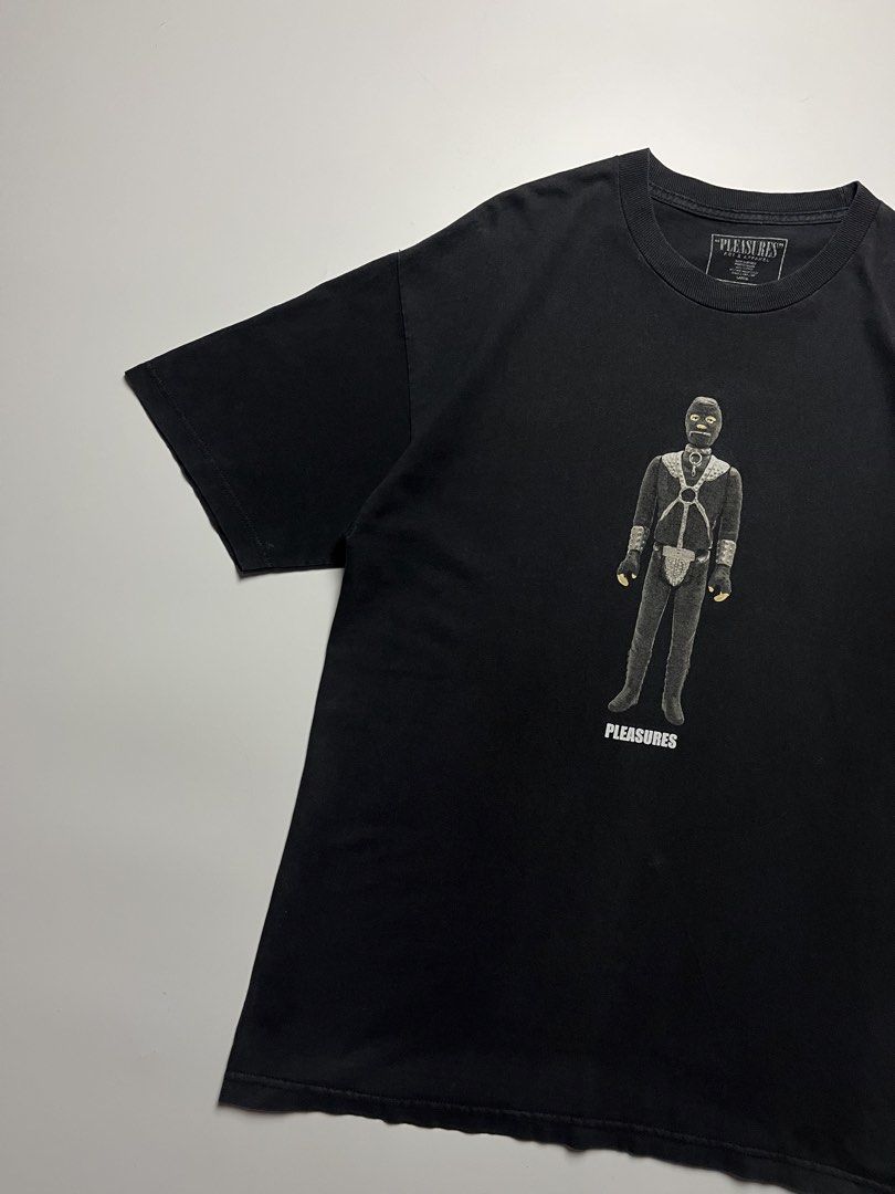 Pleasure Modern Gimp Suit Action Figure Tee (Category: Tshirts & Polo Shirts ) located in Bulacan. Submitted by way2lifestyle (Listing ID 1470871136, Image 3). Description: (In Inches) Best Fit: Large Width: 21” Length: 30” Excellent condition.