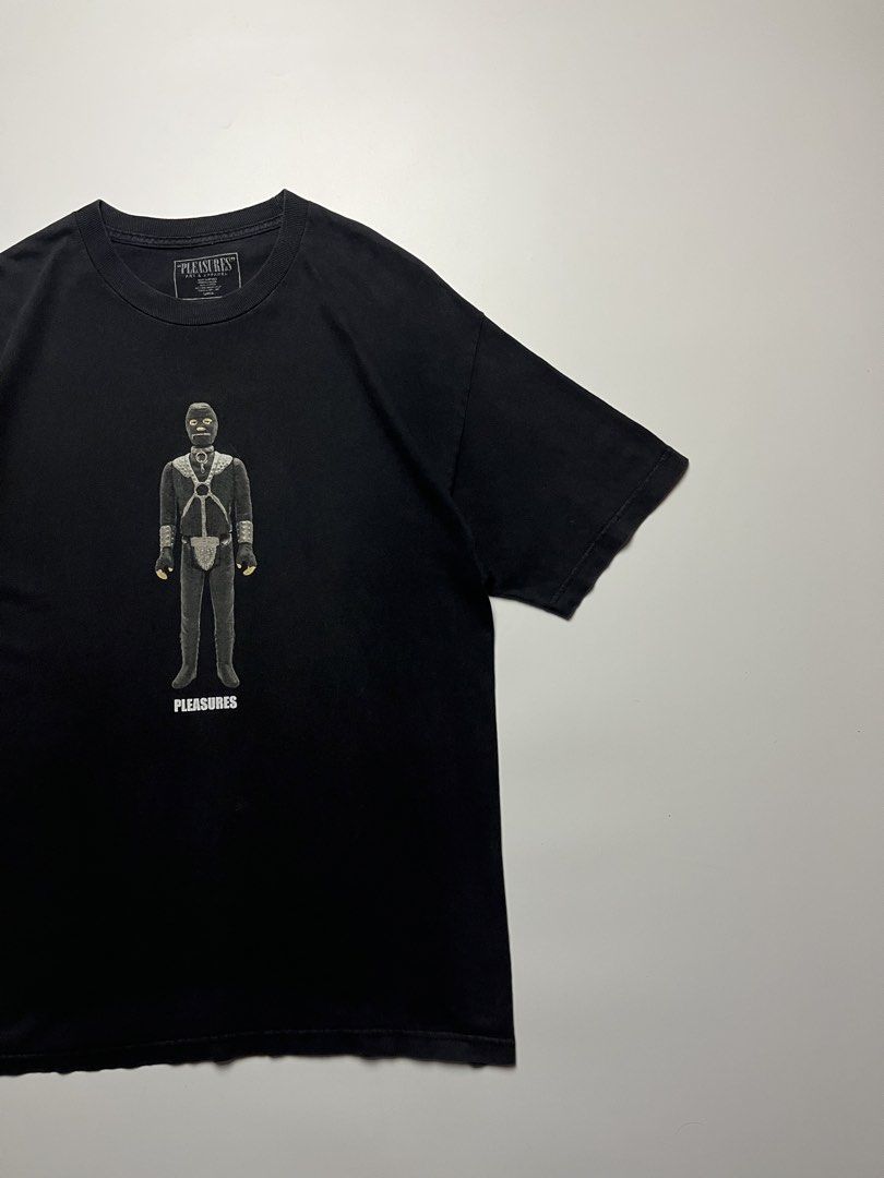 Pleasure Modern Gimp Suit Action Figure Tee (Category: Tshirts & Polo Shirts ) located in Bulacan. Submitted by way2lifestyle (Listing ID 1470871136, Image 2). Description: (In Inches) Best Fit: Large Width: 21” Length: 30” Excellent condition.